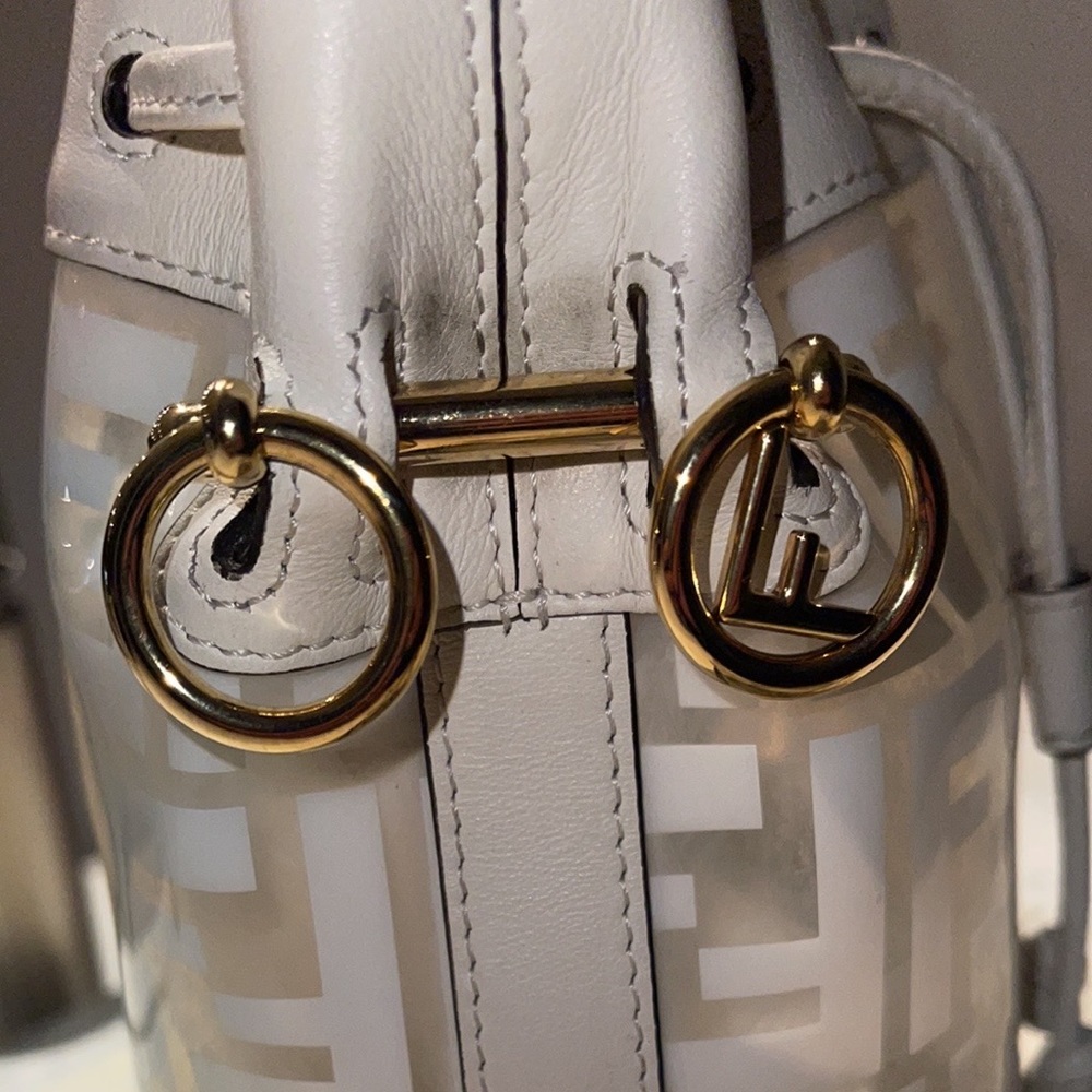 FENDI
Mon Tresor Mini FF Bucket Bag